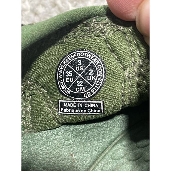 Keen Newport Big Kid's Size 3 EU 35 Waterproof Outdoor Sandals Green - Picture 5 of 11